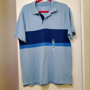 NWT Men's Blue Polo Shirt